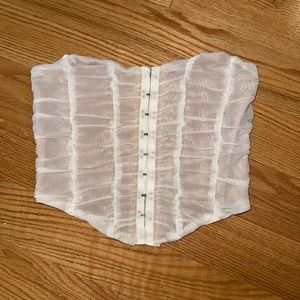 Bobbles and Lace Corset